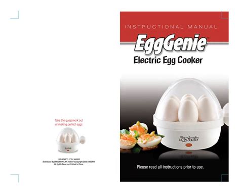 egg genie instructions